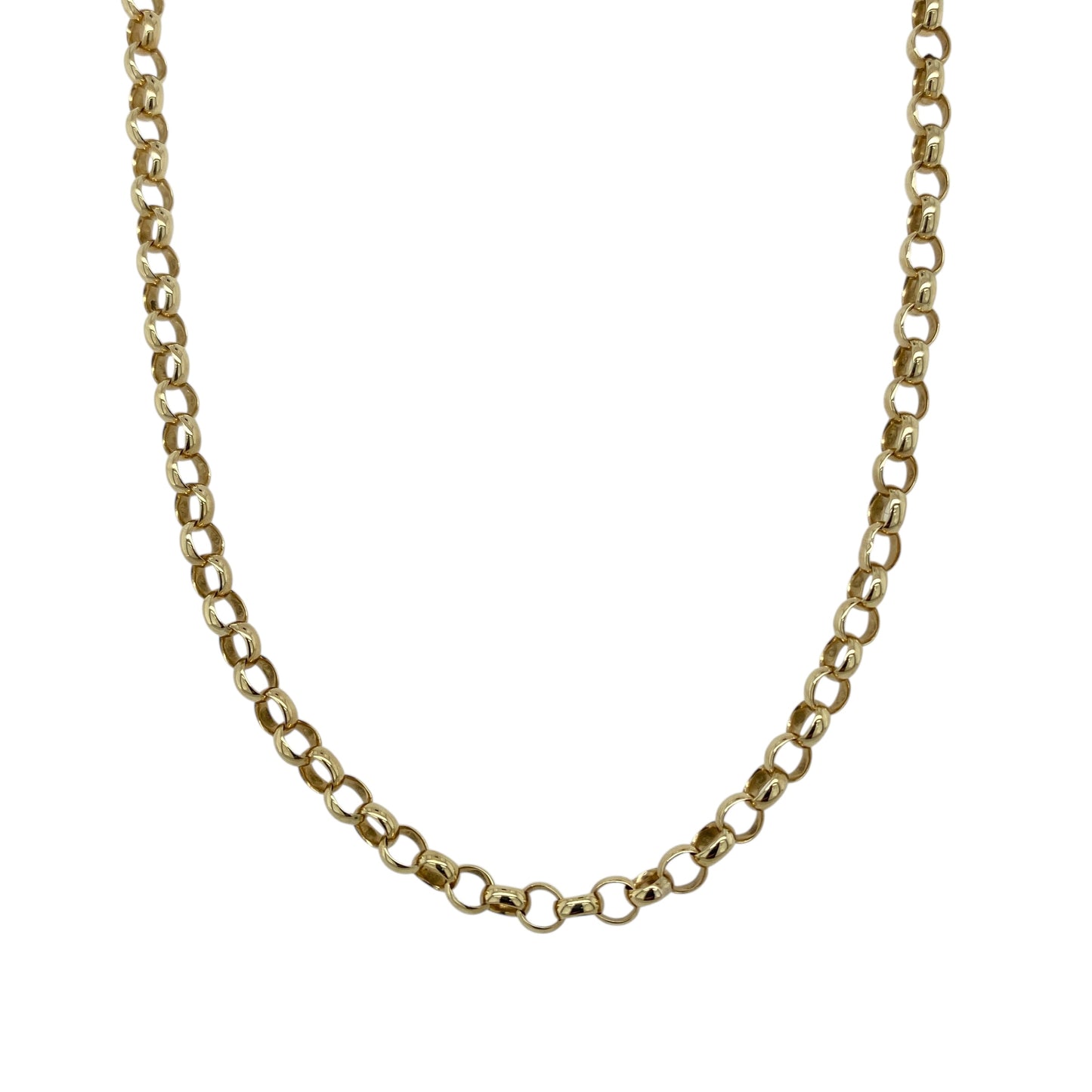 9ct Gold 22" Belcher Chain
