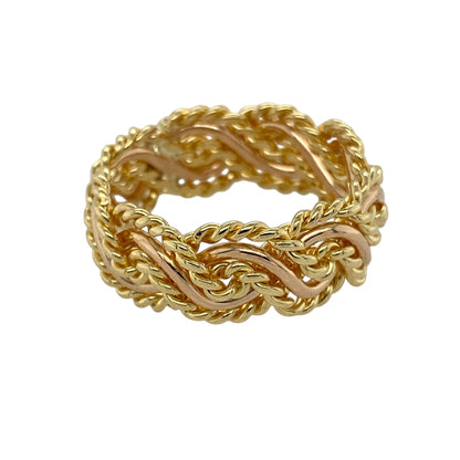 18ct Gold Clogau Twisted Band Ring