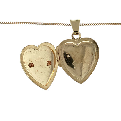 9ct Gold Clogau Tree of Life Heart Locket 20" Necklace