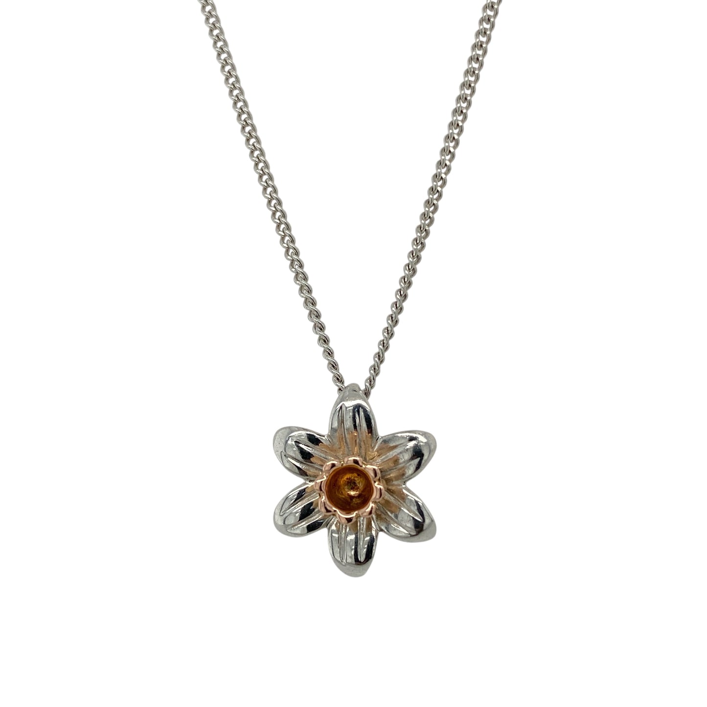 925 Silver Clogau Daffodil 18" Necklace