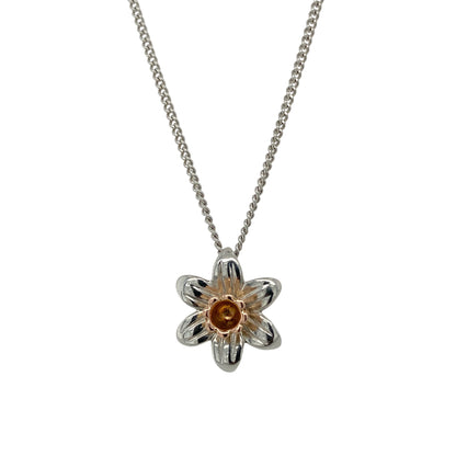 925 Silver Clogau Daffodil 18" Necklace