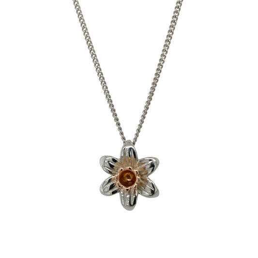 925 Silver Clogau Daffodil 18" Necklace