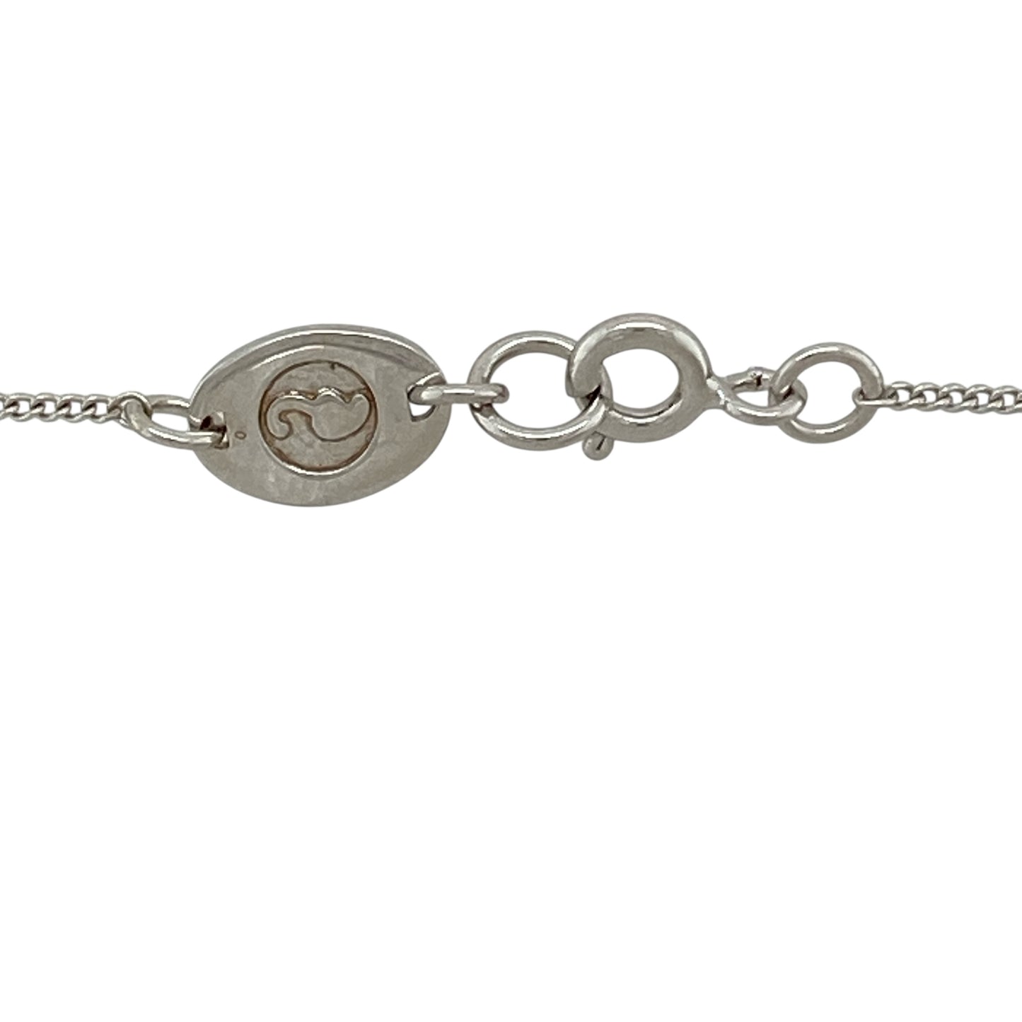 925 Silver & Citrine Set Clogau Bee Key 18" - 23" Necklace