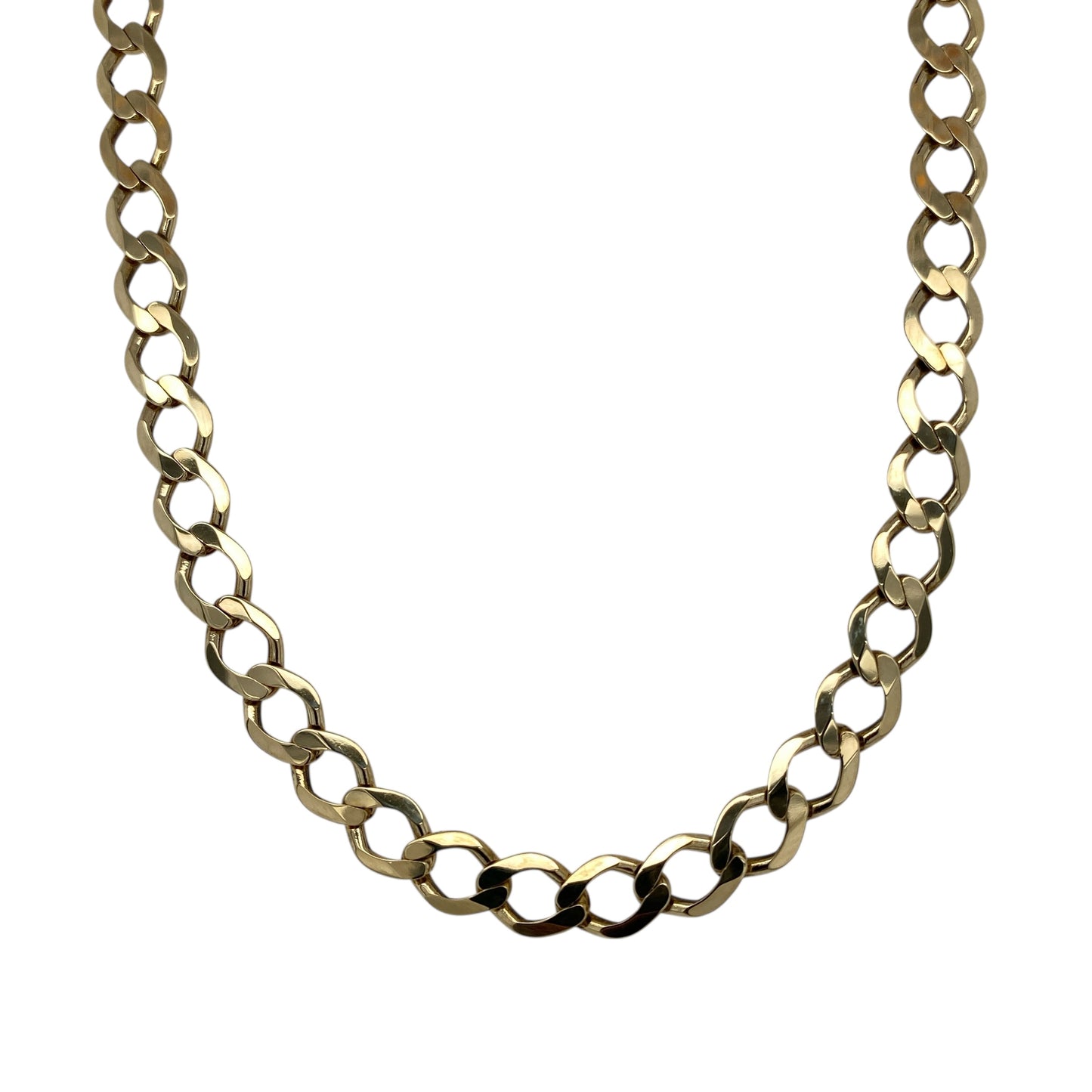 9ct Gold 16" Curb Chain