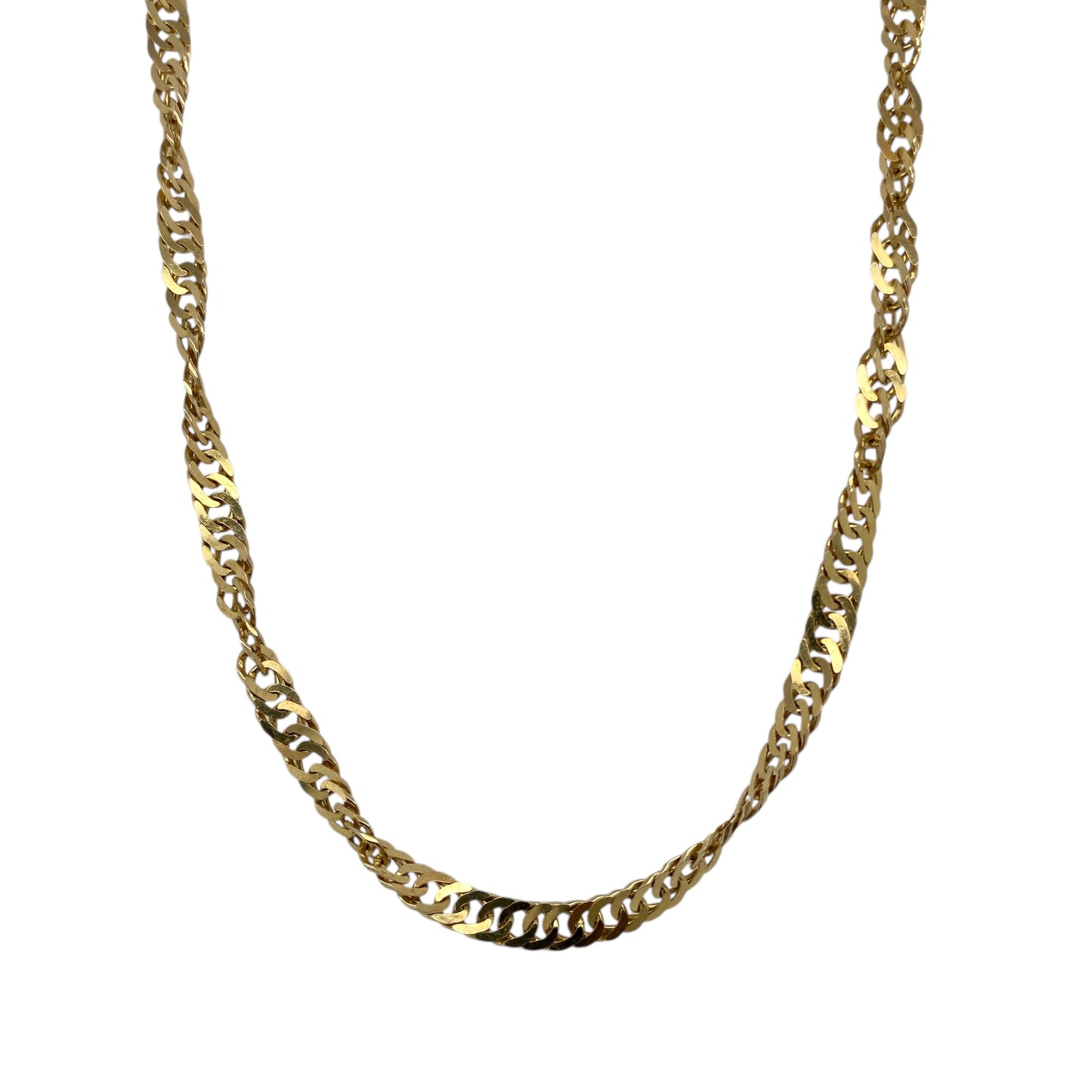 9ct Gold 18" Singapore Chain