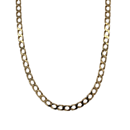 9ct Gold 24" Curb Chain