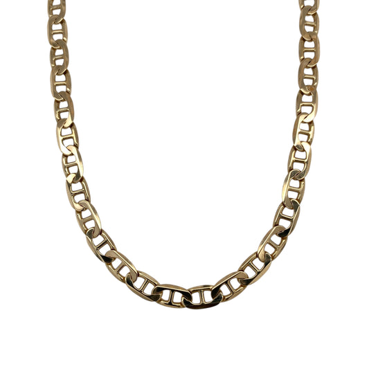 9ct Gold 23" Anchor Chain