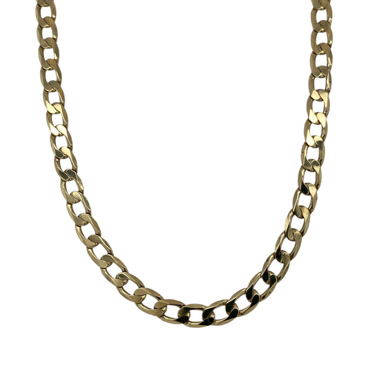 9ct Gold 20" Curb Chain