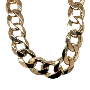 9ct Gold 24" Curb Chain 117 grams