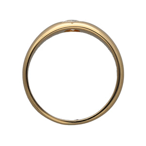 18ct Gold & Diamond Antique Style Signet Ring