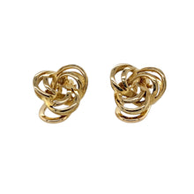 Load image into Gallery viewer, 9ct Gold Knot Clip on Earrings
