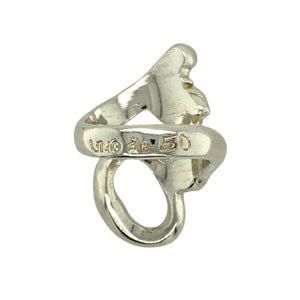 925 Silver Uno De 50 Key Wrap Around Ring