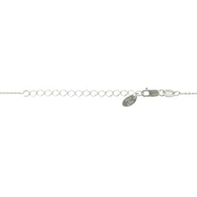 Load image into Gallery viewer, 925 Silver &amp; Emerald Set Flower May Birthstone 16&quot; - 18&quot; Necklace
