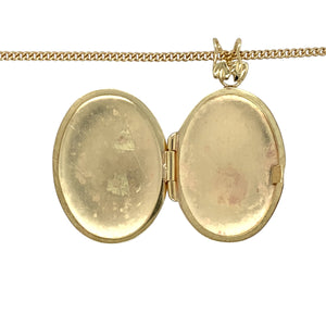 9ct Gold Clogau Tree of Life Oval Locket 18" Necklace