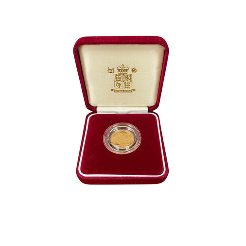 2006 22ct Gold Half Sovereign Coin