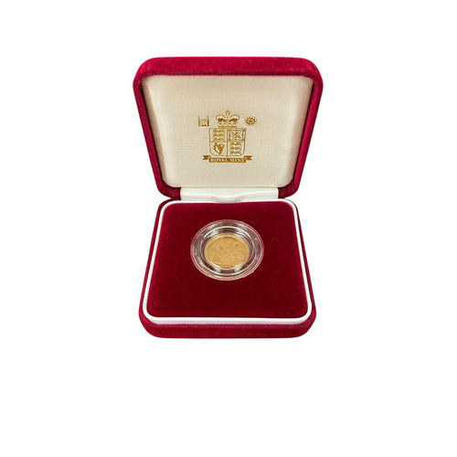2007 22ct Gold Half Sovereign Coin