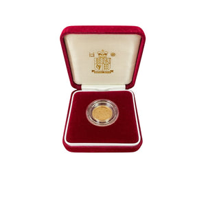 2007 22ct Gold Half Sovereign Coin