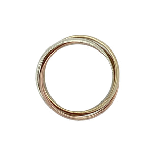 9ct Gold Triple Band Ring