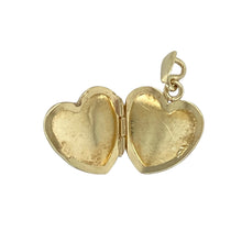 Load image into Gallery viewer, 9ct Gold Patterned Heart Locket
