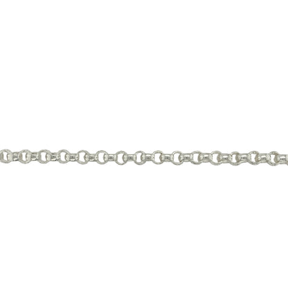 New 925 Silver 7.5" Patterned Engraved Belcher Bracelet