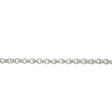 Load image into Gallery viewer, New 925 Silver 7.5&quot; Patterned Engraved Belcher Bracelet
