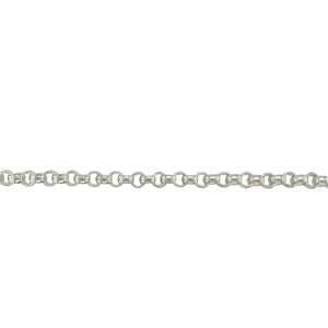 New 925 Silver 7.5" Patterned Engraved Belcher Bracelet