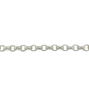 New 925 Silver 7.5" Patterned Engraved Belcher Bracelet