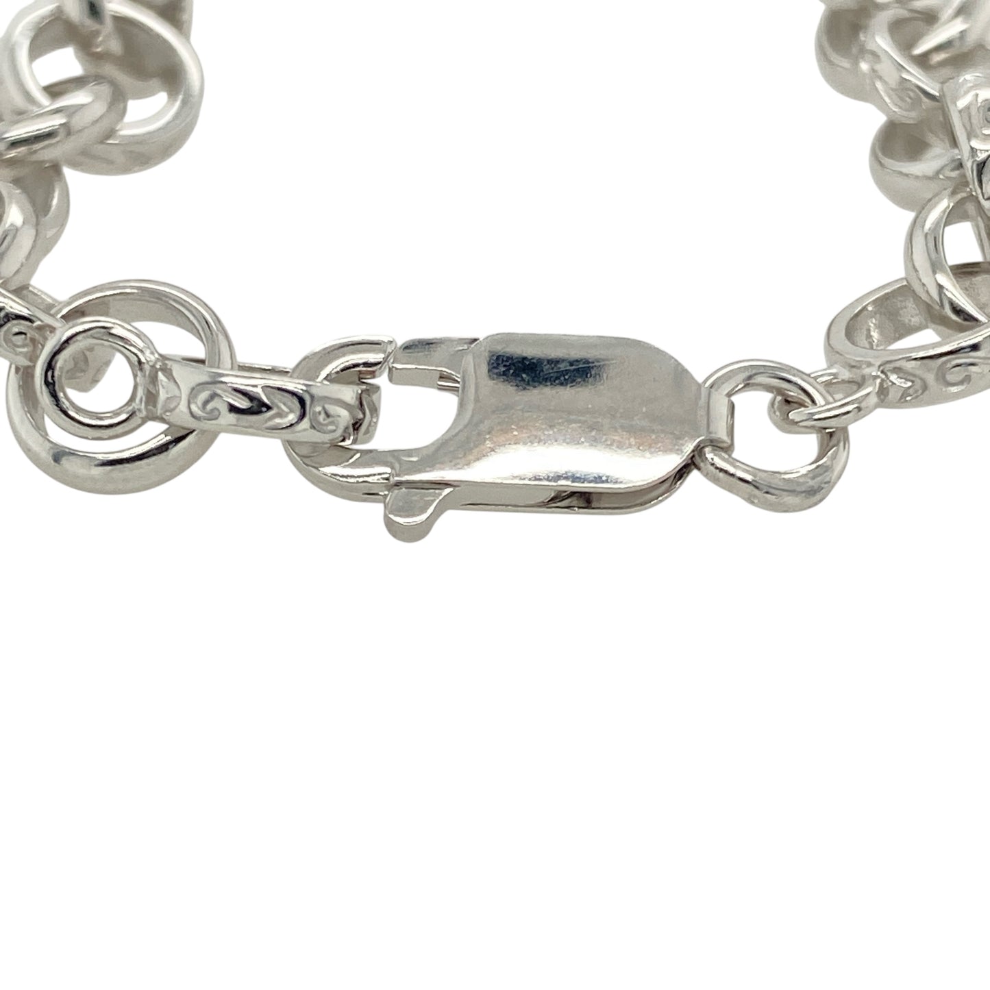 Bring playful strength and sparkling detail to their first jewellery collection with this new 925 silver & cubic zirconia set boxing glove 5" children's bracelet—a fun and meaningful piece with bold charm.

Design: Featuring a cubic zirconia set boxing glove charm and 7mm alternating patterned links, this bracelet blends sporty symbolism with a touch of sparkle.
Material: Made from solid 925 sterling silver, the polished finish enhances the charm’s shine while the cubic zirconia adds subtle brilliance.
