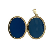 Load image into Gallery viewer, 9ct Gold Oval Celtic Knot Locket
