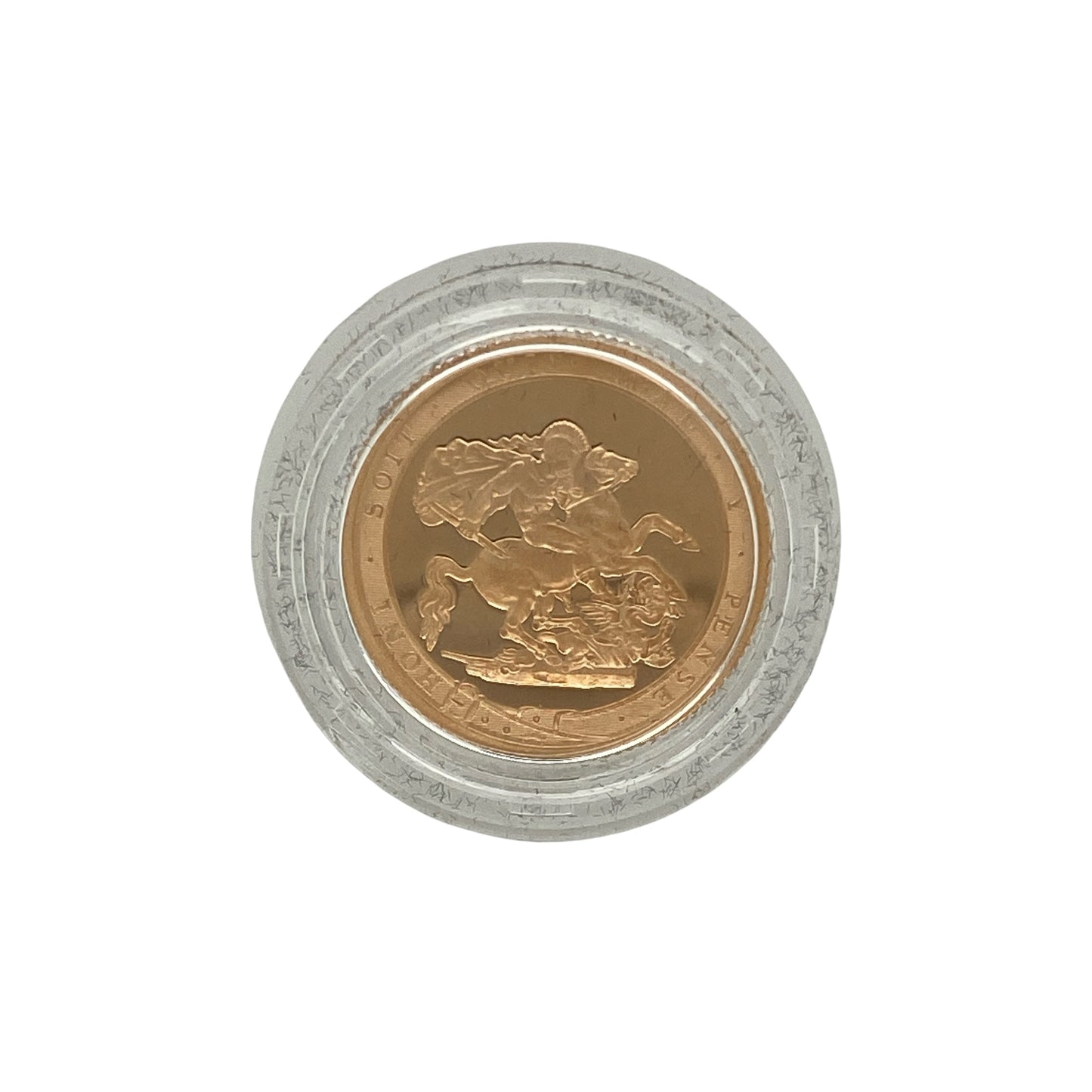 2017 22ct Gold Piedfort Sovereign Coin