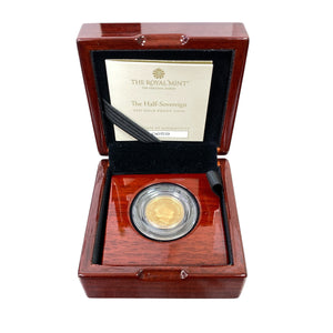 2021 22ct Gold Half Sovereign