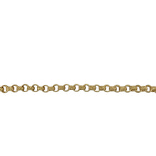 Load image into Gallery viewer, New 925 Silver Heavily 9ct Gold Plated 22&quot; Patterned Belcher Chain
