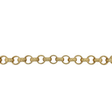 Load image into Gallery viewer, New 925 Silver Heavily 9ct Gold Plated 24&quot; Patterned Belcher Chain
