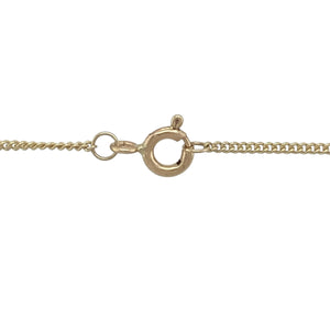 9ct Gold & Diamond Set Fancy Cross 20" Necklace