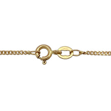 Load image into Gallery viewer, 9ct Gold Round Butterfly Locket 18&quot; Necklace
