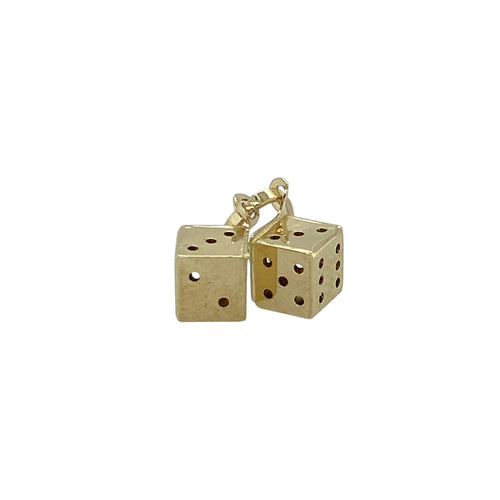 9ct Gold Dice Charm