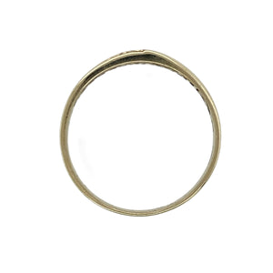 9ct Gold & Diamond Set Band Ring