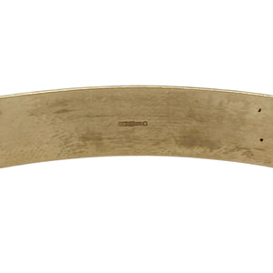 9ct Solid Gold Patterned Expanding Bangle