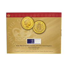 Load image into Gallery viewer, 2002 United Kingdom 22ct Gold Proof Half Sovereign

