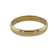 Load image into Gallery viewer, 18ct Gold 4mm Wedding Band Ring
