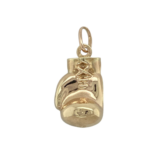 9ct Gold Hollow Boxing Glove Pendant