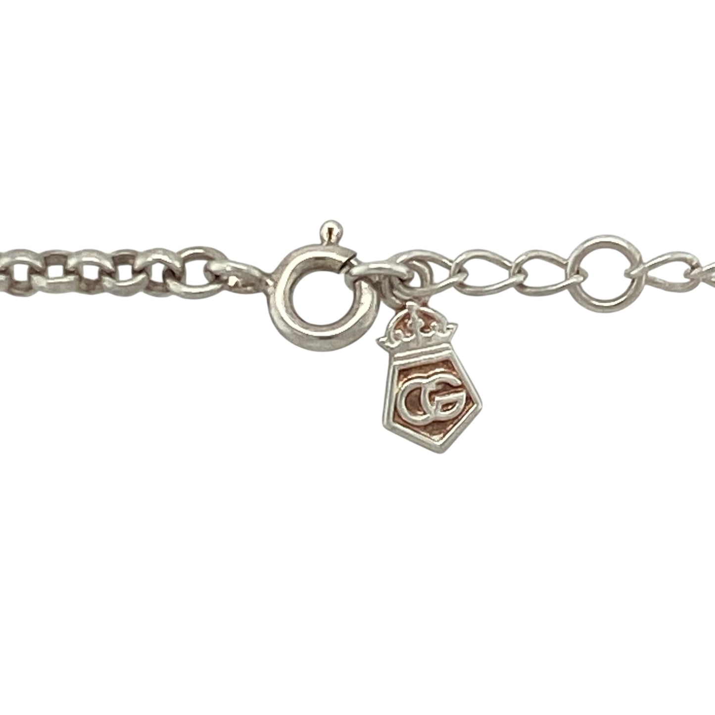 925 Silver Clogau Cariad Disc 18" - 20" Necklace