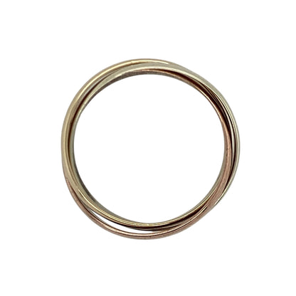 9ct Gold Triple Band Ring