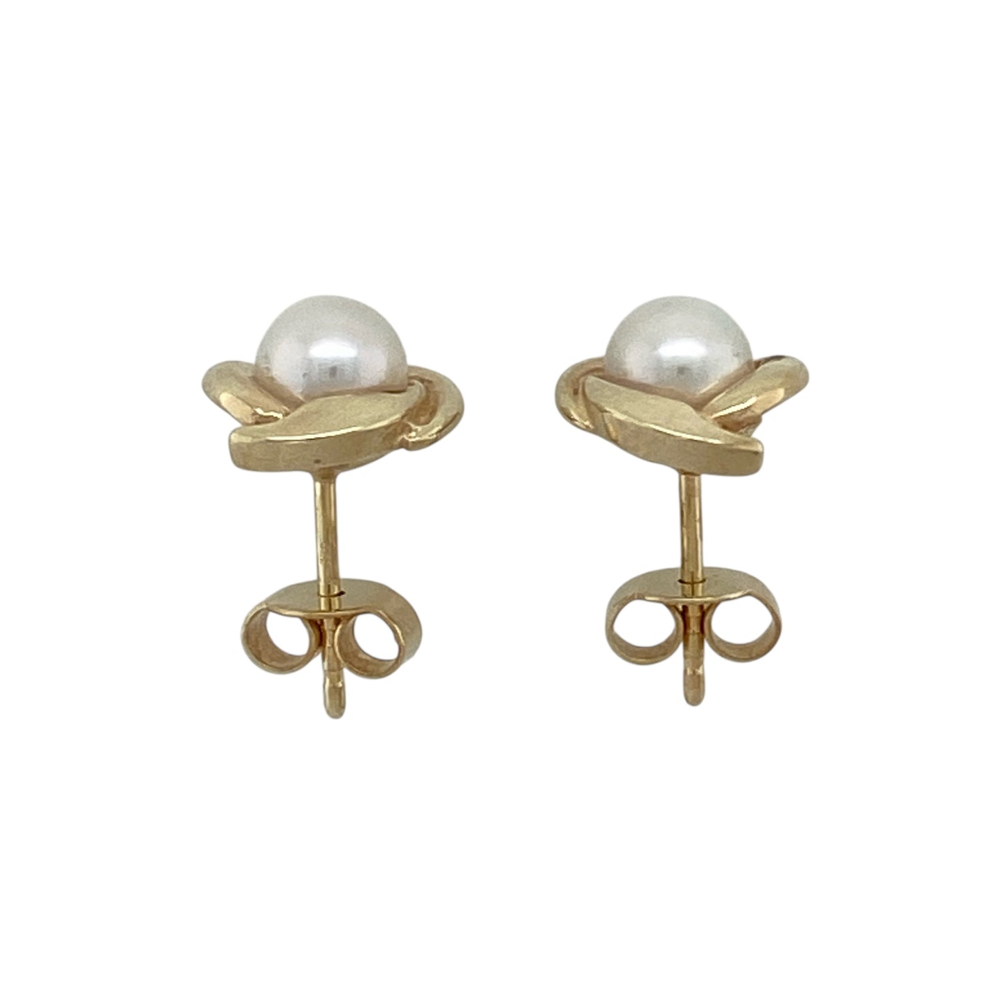 9ct Gold & Pearl Set Stud Earrings