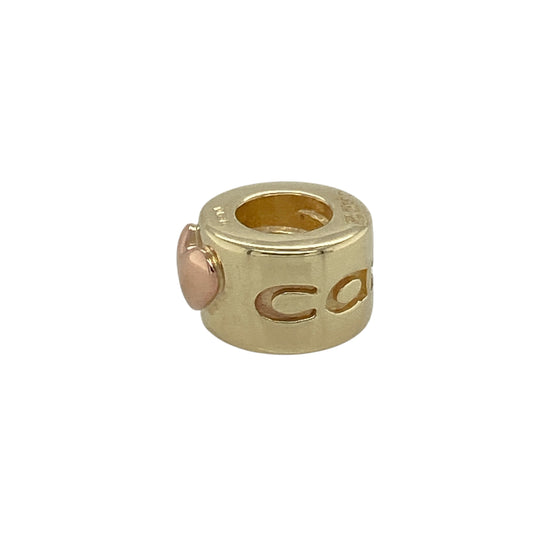9ct Gold Clogau Cariad Heart Bead Charm