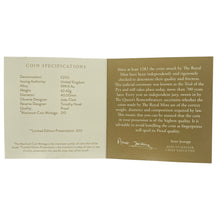 Load image into Gallery viewer, 2021 Two Ounce Gold Proof 95th Birthday Queen Elizabeth II Coin

