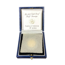 Load image into Gallery viewer, 1998 22ct Gold Half Sovereign Coin
