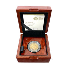 Load image into Gallery viewer, 2017 22ct Gold Piedfort Sovereign Coin
