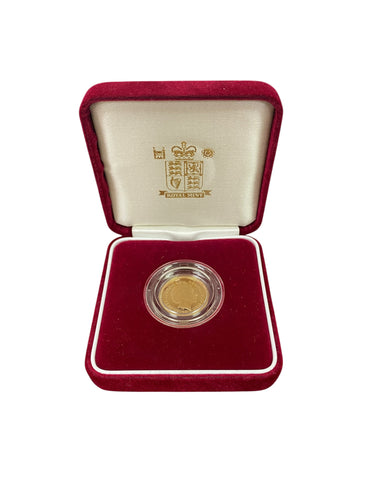 2002 United Kingdom 22ct Gold Proof Half Sovereign