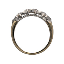 Load image into Gallery viewer, 9ct Gold &amp; Diamond Set Crossover Band Ring
